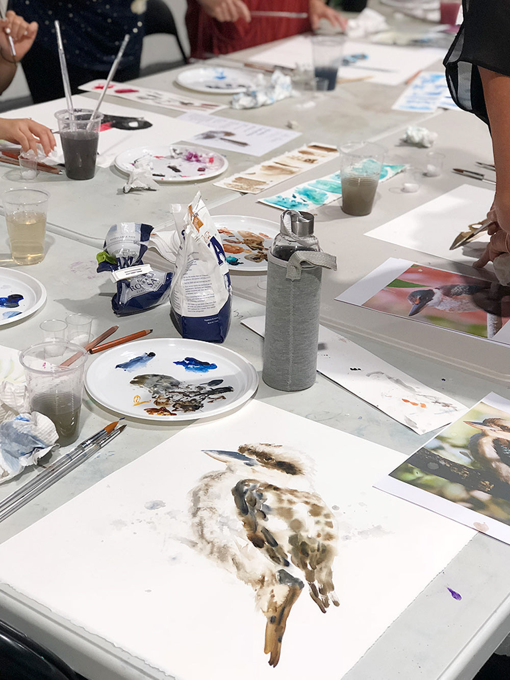 Watercolour Kookaburra Painting Workshop