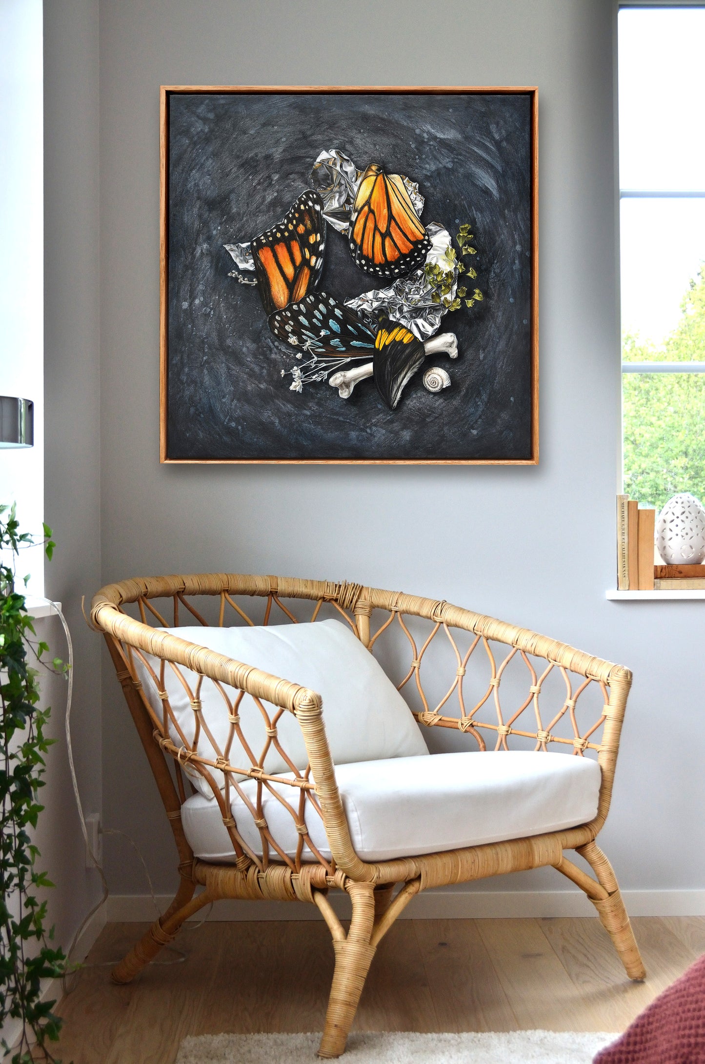 "Remnants" - 24 x 24"