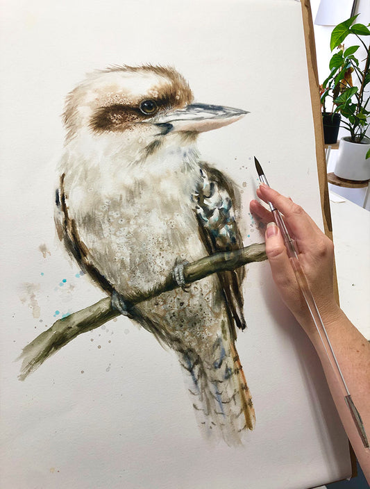 Watercolour Kookaburra Painting Workshop
