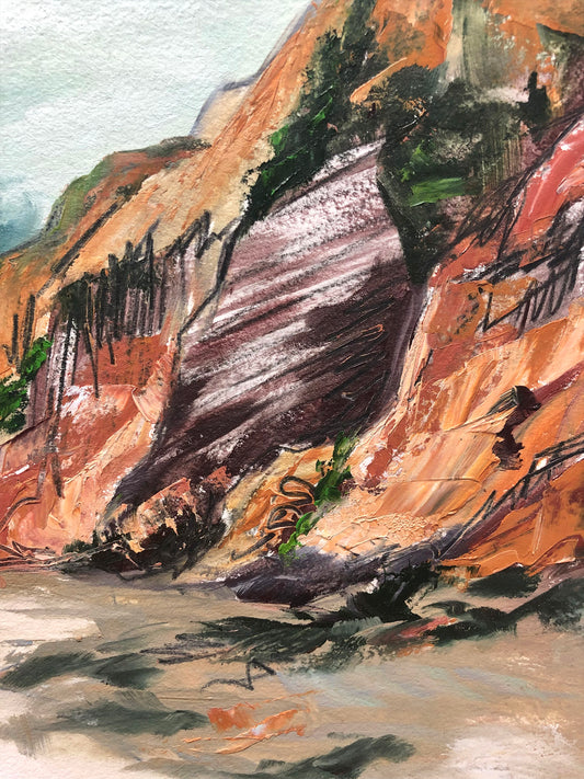 "Oregon Coast" - 8 x 10 "