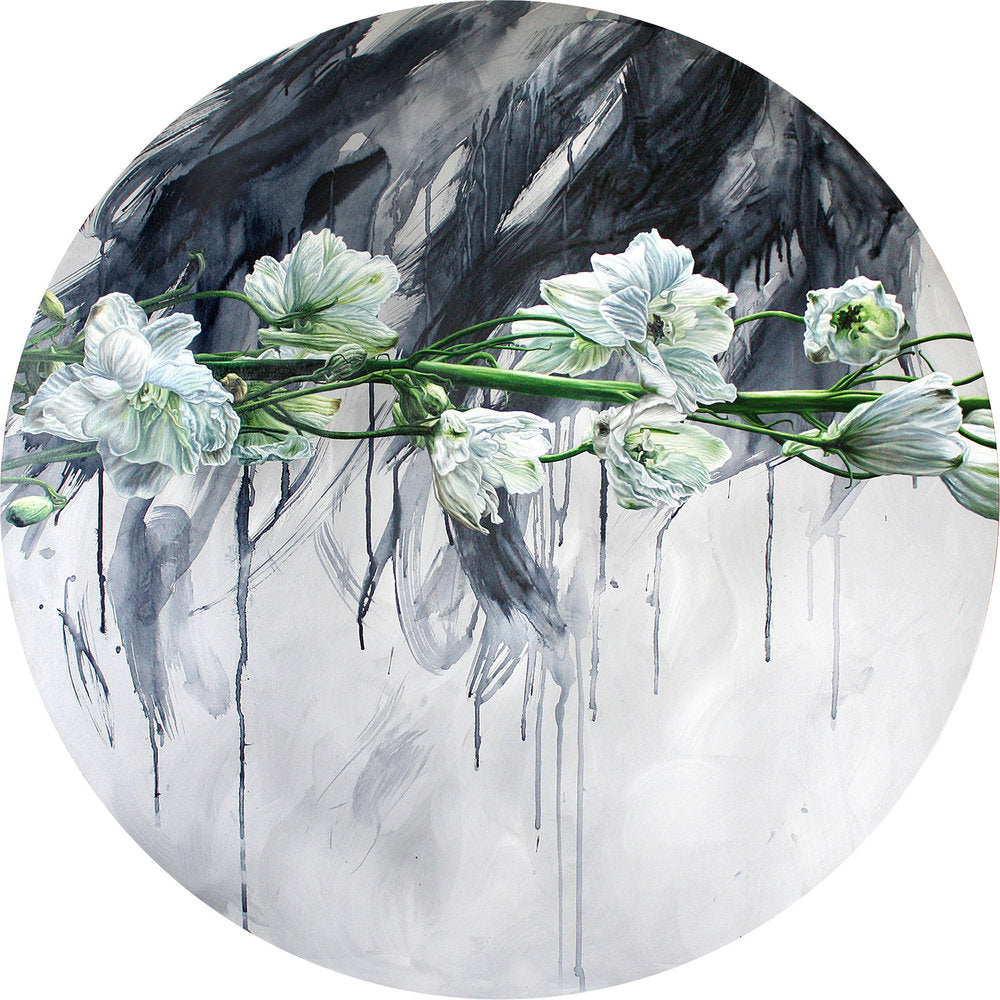 "Delphinium" - 36" Diameter