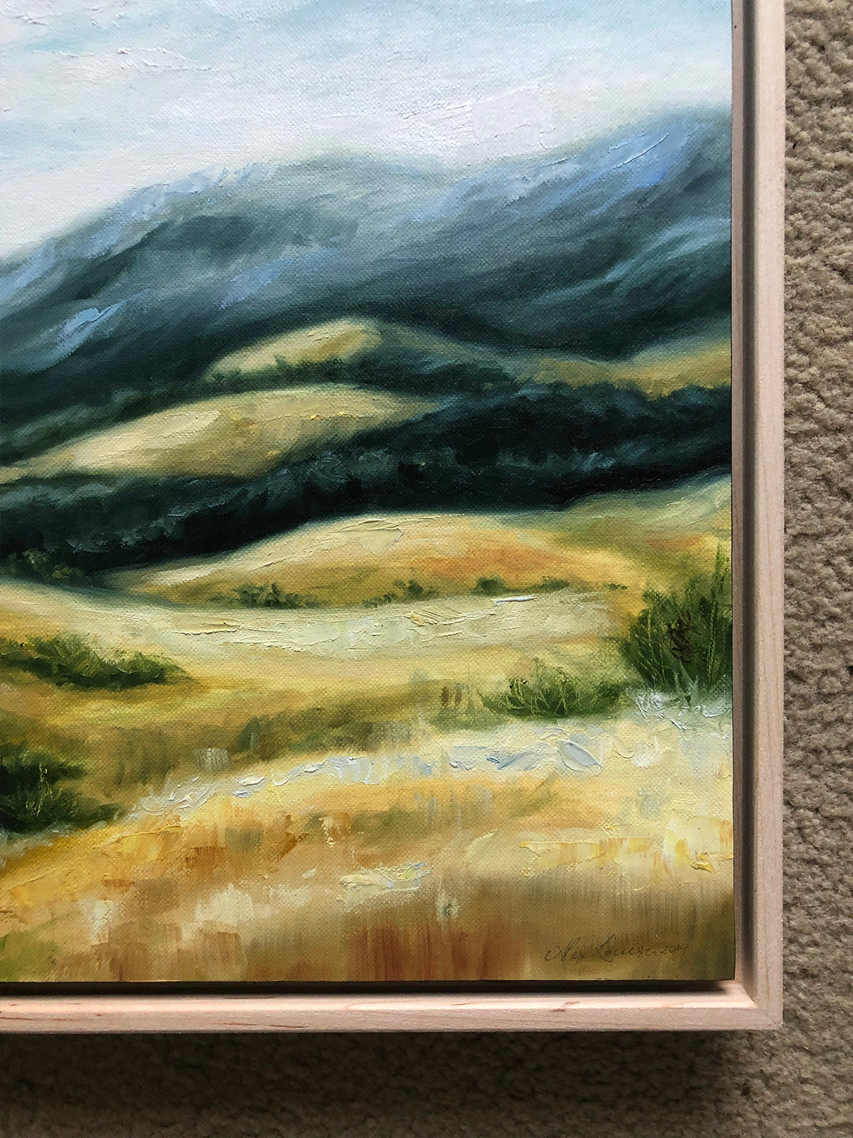 "From Here" - 11 x 14"