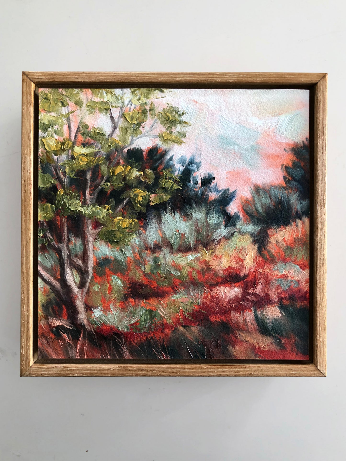 "Hillside" - 6 x 6"