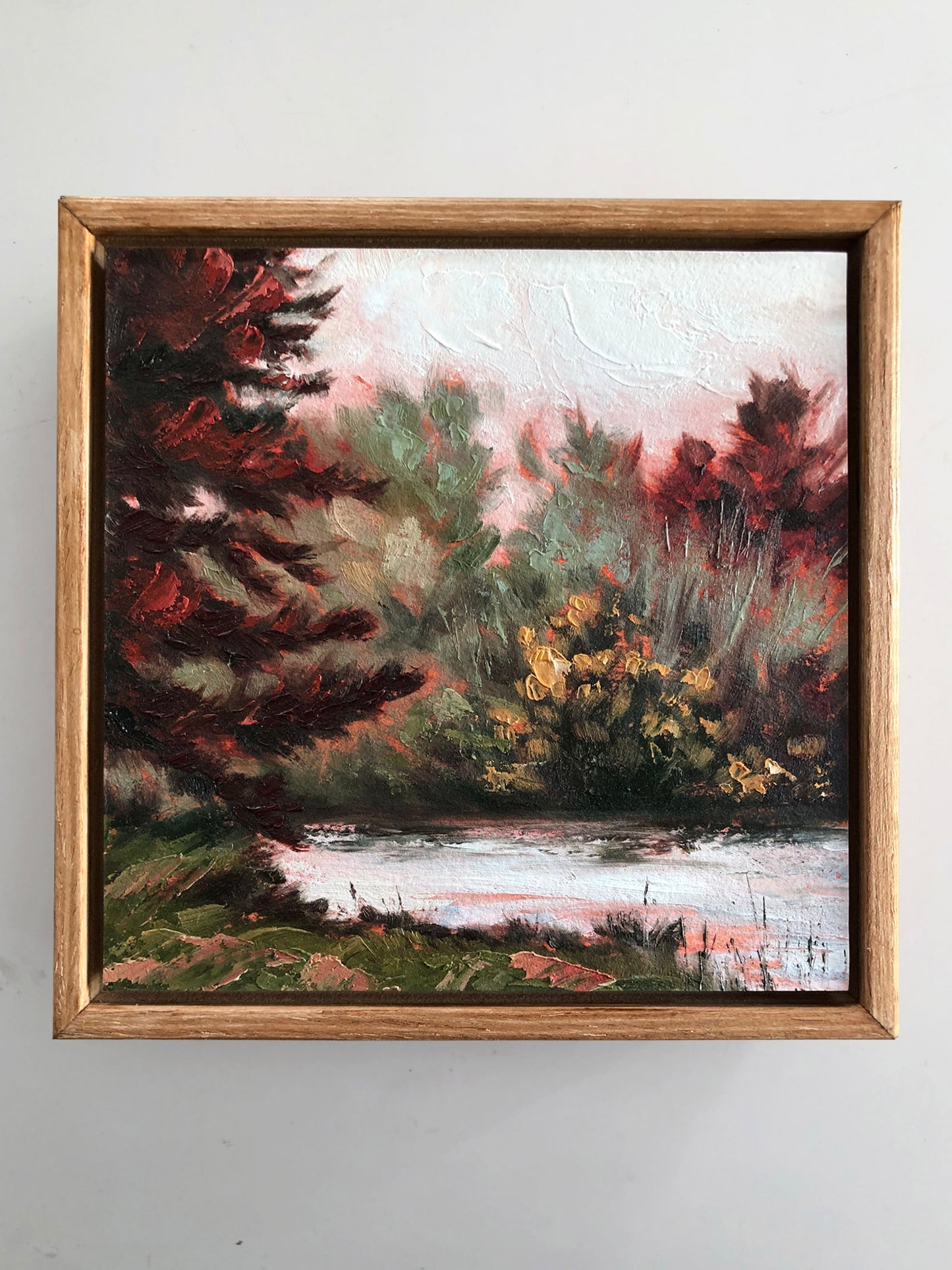 "Riverside" - 6 x 6"