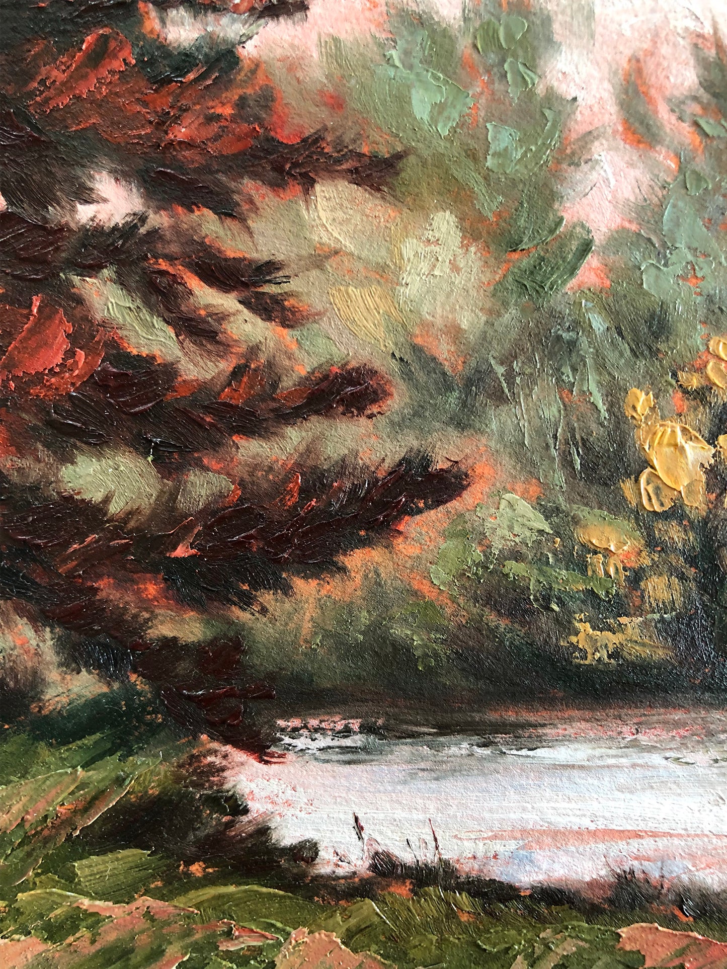 "Riverside" - 6 x 6"