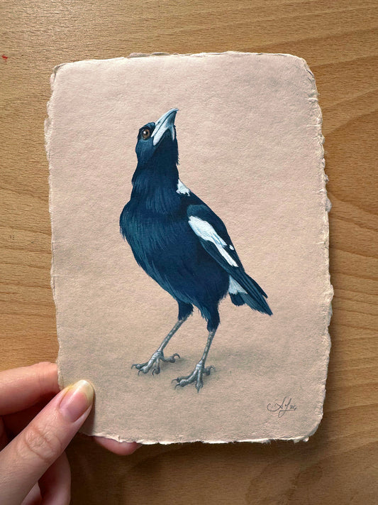 Magpie #2 - 4.75 x 6.75"