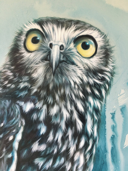 Barking Owl - 18.5 x 30"